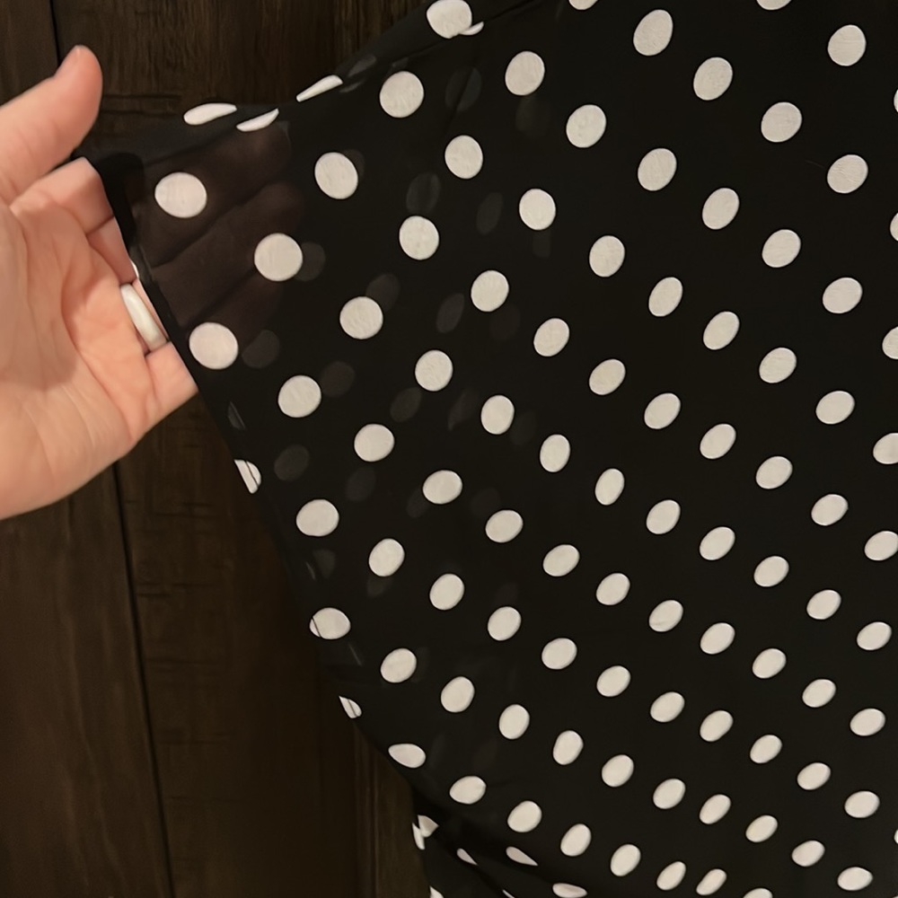Polka dot blouse - Picture 3 of 5